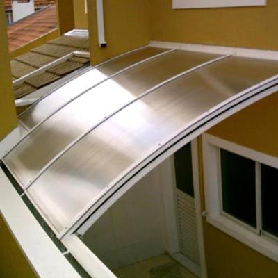 Toldo de policarbonato retrátil Toldo de policarbonato retrátil